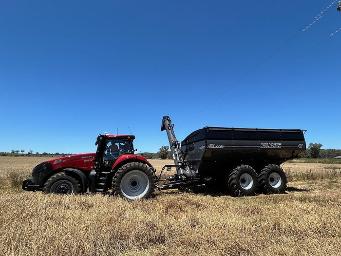 2023 Elmers 41 Tonne Haulmaster Chaser Bin Blue