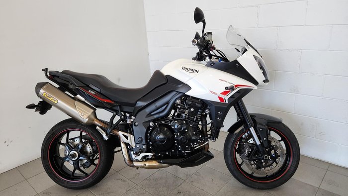 2013 Triumph Tiger Sport Tiger White