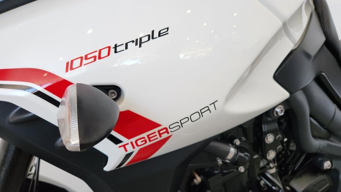 2013 Triumph Tiger Sport Tiger White