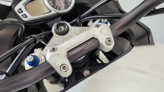 2013 Triumph Tiger Sport Tiger White