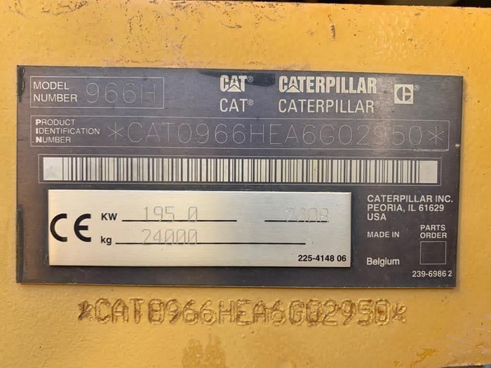 2008 Caterpillar 966H
