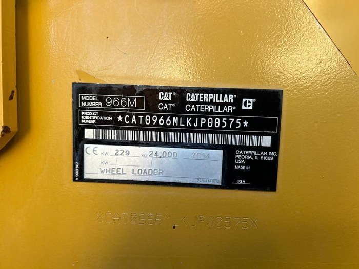 2014 Caterpillar 966M