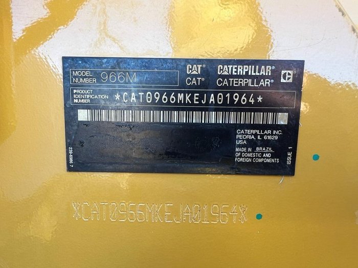 2018 Caterpillar 966M