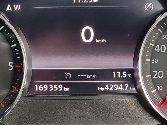 2018 Volkswagen Touareg Monochrome 7P MY18 Four Wheel Drive Deep Black