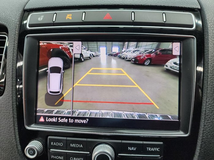 2018 Volkswagen Touareg Monochrome 7P MY18 Four Wheel Drive Deep Black