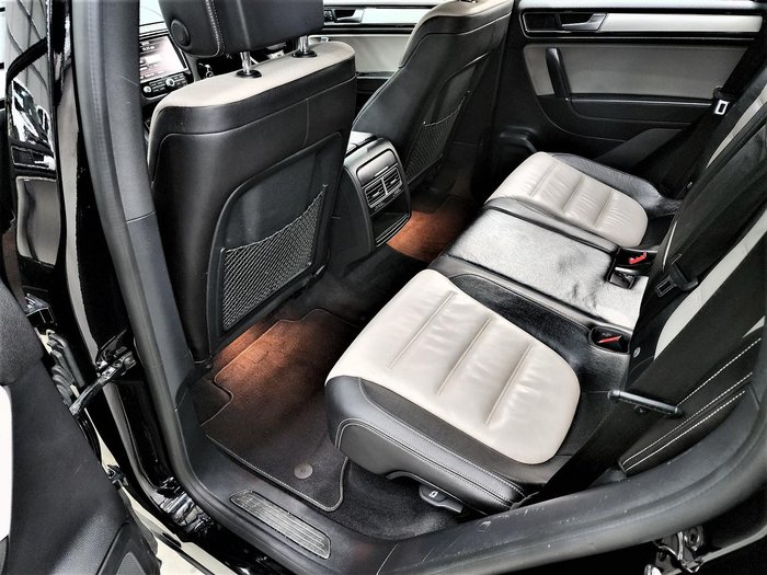 2018 Volkswagen Touareg Monochrome 7P MY18 Four Wheel Drive Deep Black