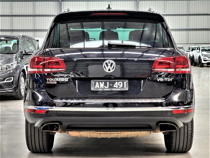 2018 Volkswagen Touareg Monochrome 7P MY18 Four Wheel Drive Deep Black