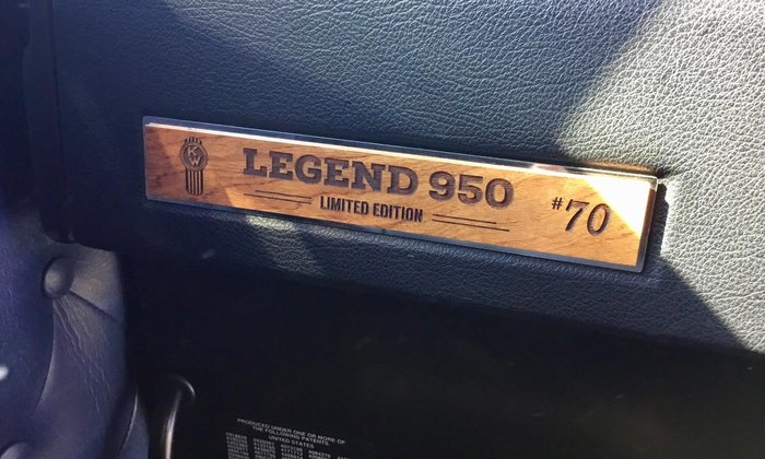2015 Kenworth T950 Legend No 70 Off 75 Immac Cond Rare Find $400000+Gst KENWORTH T950 LEGEND