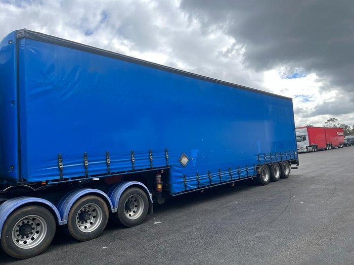 2009 Krueger St 3 38 Double Drop Deck Bdouble Blue