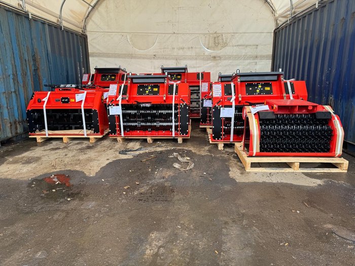 2024 ALLU DL 2 12 TS 16/32 Axe Blade Red
