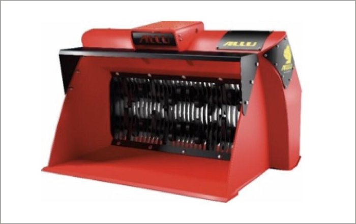 2024 ALLU DL 2 12 TS 16/32 Axe Blade Red