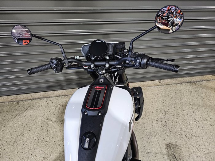 2023 Indian FTR SPORT WHITE LIGHTNING