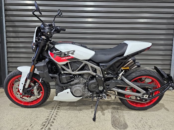2023 Indian FTR SPORT WHITE LIGHTNING