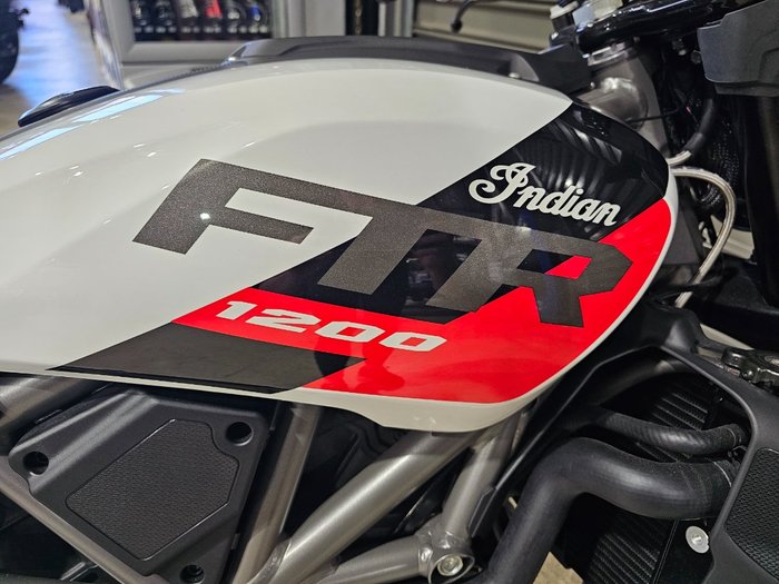 2023 Indian FTR SPORT WHITE LIGHTNING