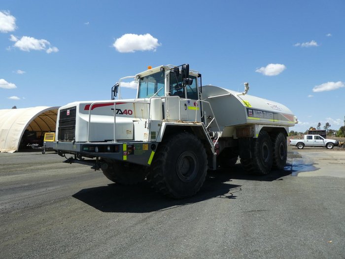 2002 Terex Ta40 WHITE