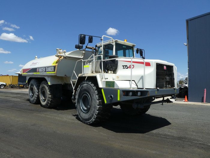 2002 Terex Ta40 WHITE
