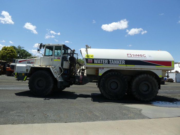 2002 Terex Ta40 WHITE