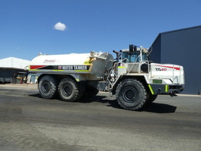 2002 Terex Ta40 WHITE