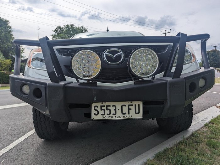 2012 Mazda BT-50 XT UP 4X4 Dual Range Cool White