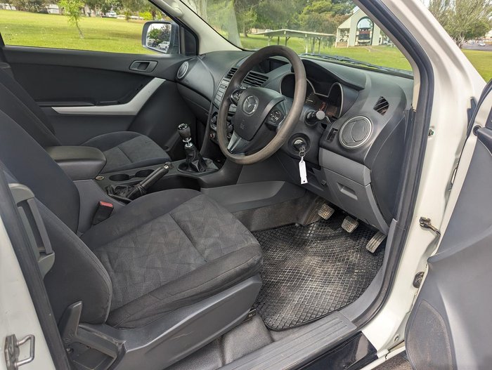2012 Mazda BT-50 XT UP 4X4 Dual Range Cool White
