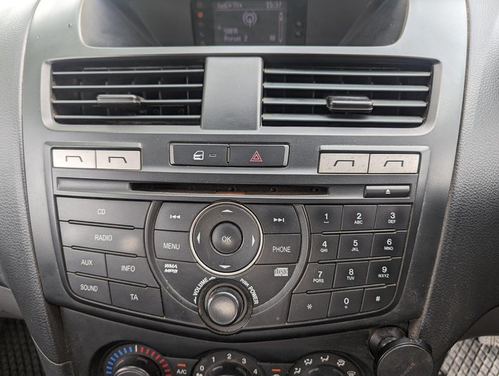 2012 Mazda BT-50 XT UP 4X4 Dual Range Cool White