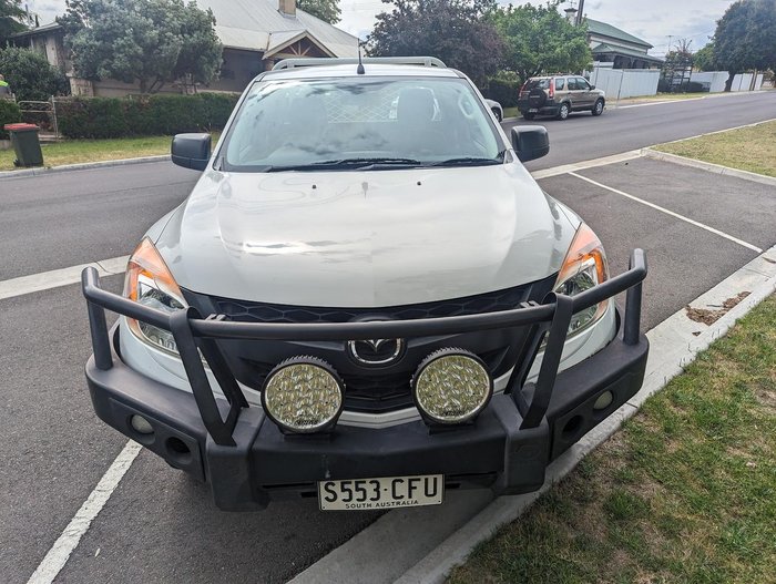 2012 Mazda BT-50 XT UP 4X4 Dual Range Cool White