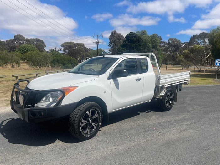 2012 Mazda BT-50 XT UP 4X4 Dual Range Cool White
