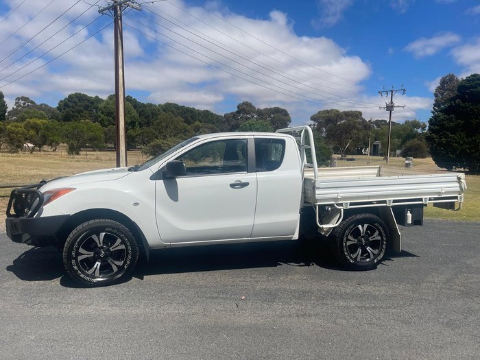 2012 Mazda BT-50 XT UP 4X4 Dual Range Cool White