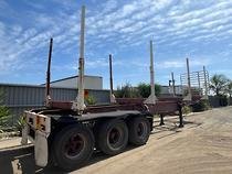 1988 RENCO 12M Tri/A Log Trailer