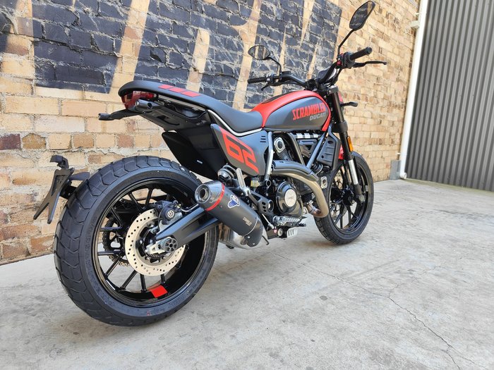 2023 DUCATI SCRAMBLER FULL THROTTLE ROAD BLACK