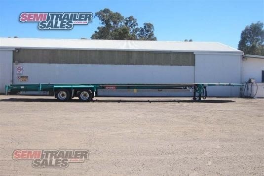 2004 Barker 53FT Bogie Axle Skel