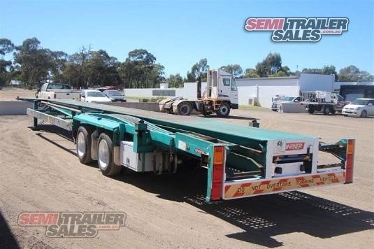 2004 Barker 53FT Bogie Axle Skel