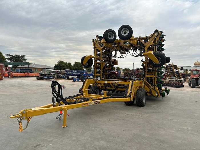 0 SERAFIN ULTISOW S18/S20 BI FOLD SINGLE DISC AIR SEEDER NEW YELLOW