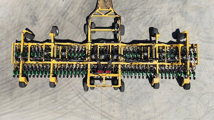 0 SERAFIN ULTISOW S18/S20 BI FOLD SINGLE DISC AIR SEEDER NEW YELLOW