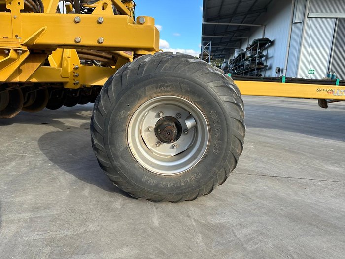 0 SERAFIN ULTISOW S50 62 SINGLE DISC SEEDER BAR USED YELLOW