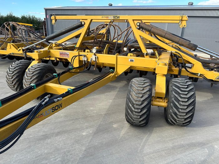 0 SERAFIN ULTISOW S50 62 SINGLE DISC SEEDER BAR USED YELLOW
