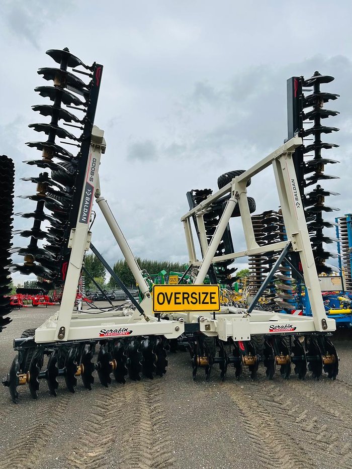 Baldan Gdob Super 90 Heavy Duty Folding Tandem Disc New