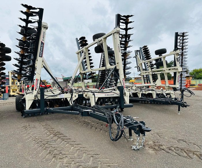 Baldan Gdob Super 90 Heavy Duty Folding Tandem Disc New