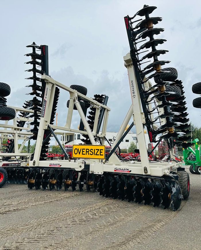 Baldan Gdob Super 90 Heavy Duty Folding Tandem Disc New