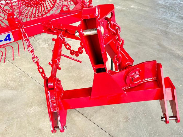 0 TATU Tp4 Hay Rake New RED