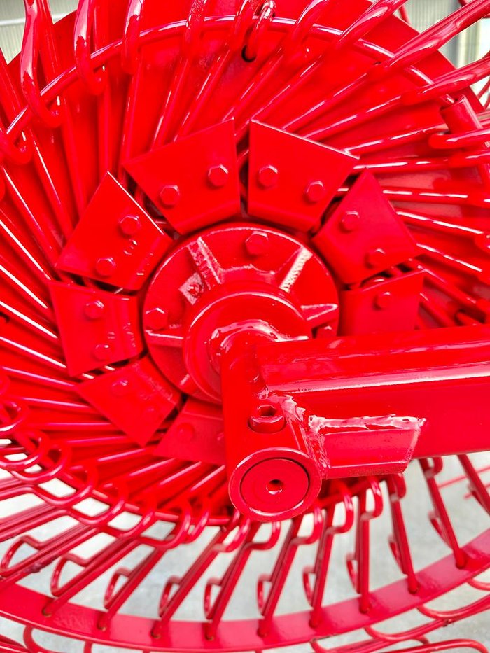 0 TATU Tp4 Hay Rake New RED