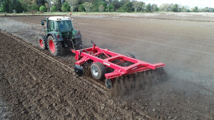 0 SERAFIN ECO GRANDE 24+1 PLATE OFFSET DISC NEW RED