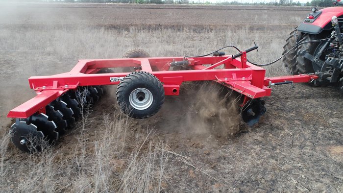 0 SERAFIN ECO GRANDE 24+1 PLATE OFFSET DISC NEW RED