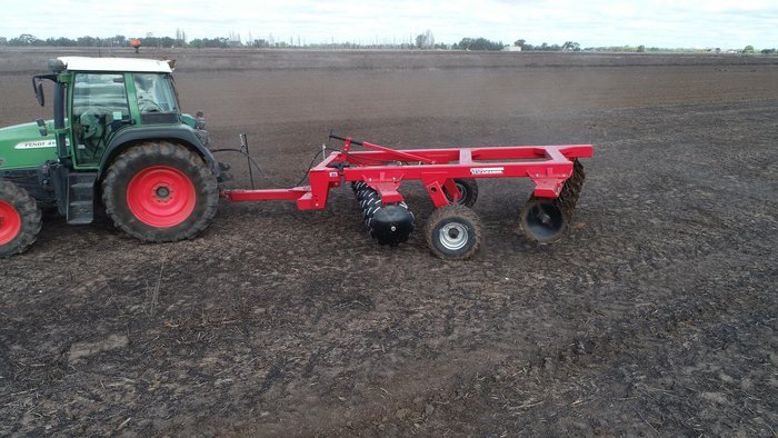 0 SERAFIN ECO GRANDE 24+1 PLATE OFFSET DISC NEW RED