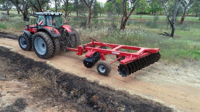 0 SERAFIN ECO GRANDE 24+1 PLATE OFFSET DISC NEW RED