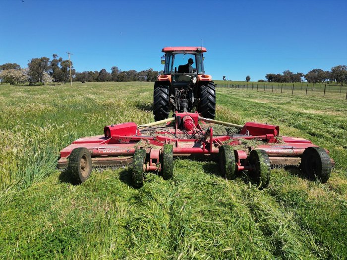 0 Tatu Rc2 4500 Heavy Duty Trailing Folding Slasher RED
