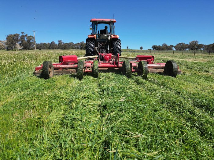 0 Tatu Rc2 4500 Heavy Duty Trailing Folding Slasher RED