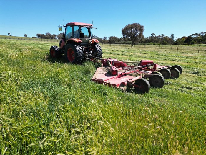 0 Tatu Rc2 4500 Heavy Duty Trailing Folding Slasher RED