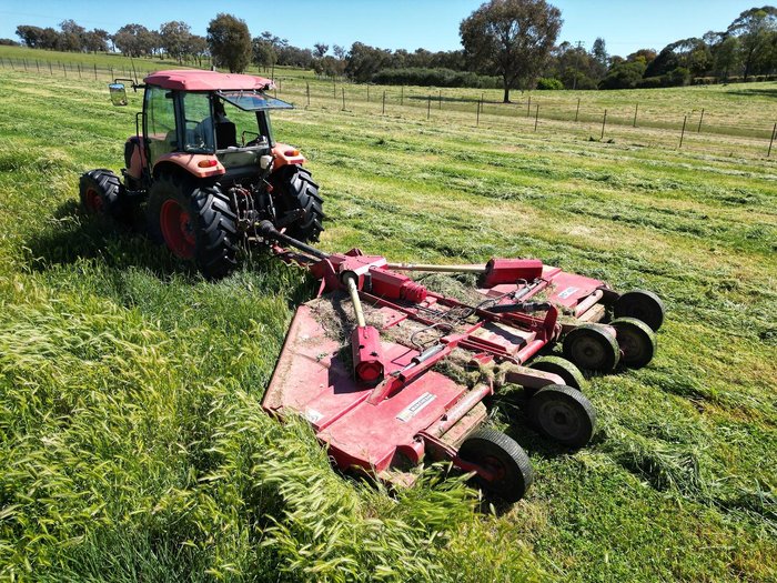 0 Tatu Rc2 4500 Heavy Duty Trailing Folding Slasher RED