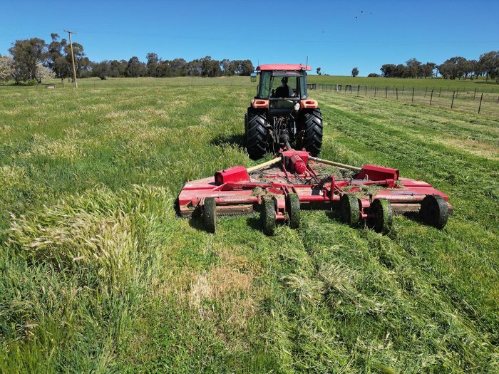 0 Tatu Rc2 4500 Heavy Duty Trailing Folding Slasher RED